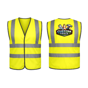 Home (Copy) Custom Hi Vis Vest – Personalised Logo or Text, Back or Front & Back Print (Copy)