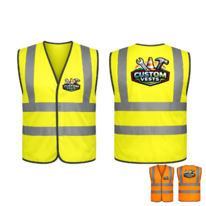 vest yellow orange
