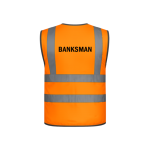 hi vis vest – “banksman”