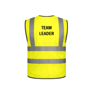 hi vis vest – “team leader”